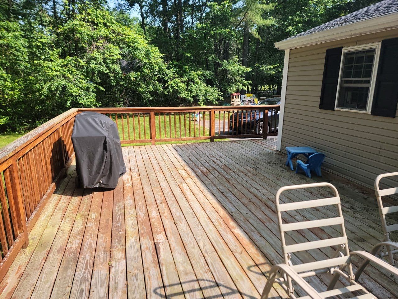 Vibrant Deck Makeover in Groton Revives Outdoor Space image